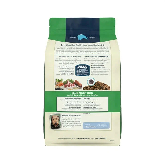 Blue Buffalo Life Protection Formula Lamb and Brown Rice Dry Dog Food for Adult Dogs, Whole Grain, 5 lb. Bag - Amado Deals - wholesale and distributors with free shipping in United States Blue Buffalo Life Protection Formula Lamb and Brown Rice Dry Dog Food for Adult Dogs, Whole Grain, 5 lb. Bag - Amado Deals - wholesale and distributors with free shipping in United States